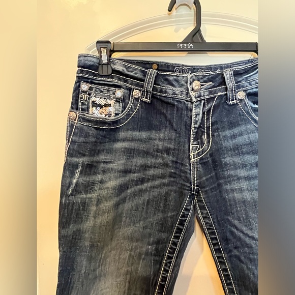 MISS ME cuffed capri. Size 28. Jean Capri - Picture 7 of 12